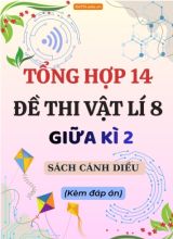 Tổng hợp 14 Đề thi Vật lí 8 giữa Kì 2 sách Cánh Diều (Kèm đáp án)